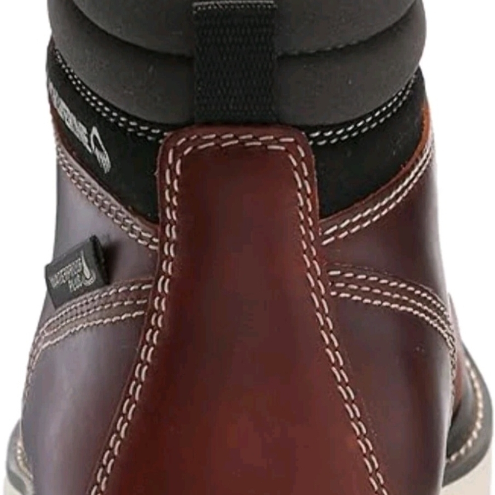 Wolverine Men's Dark Brown Leather Boots - Picture 3 of 6